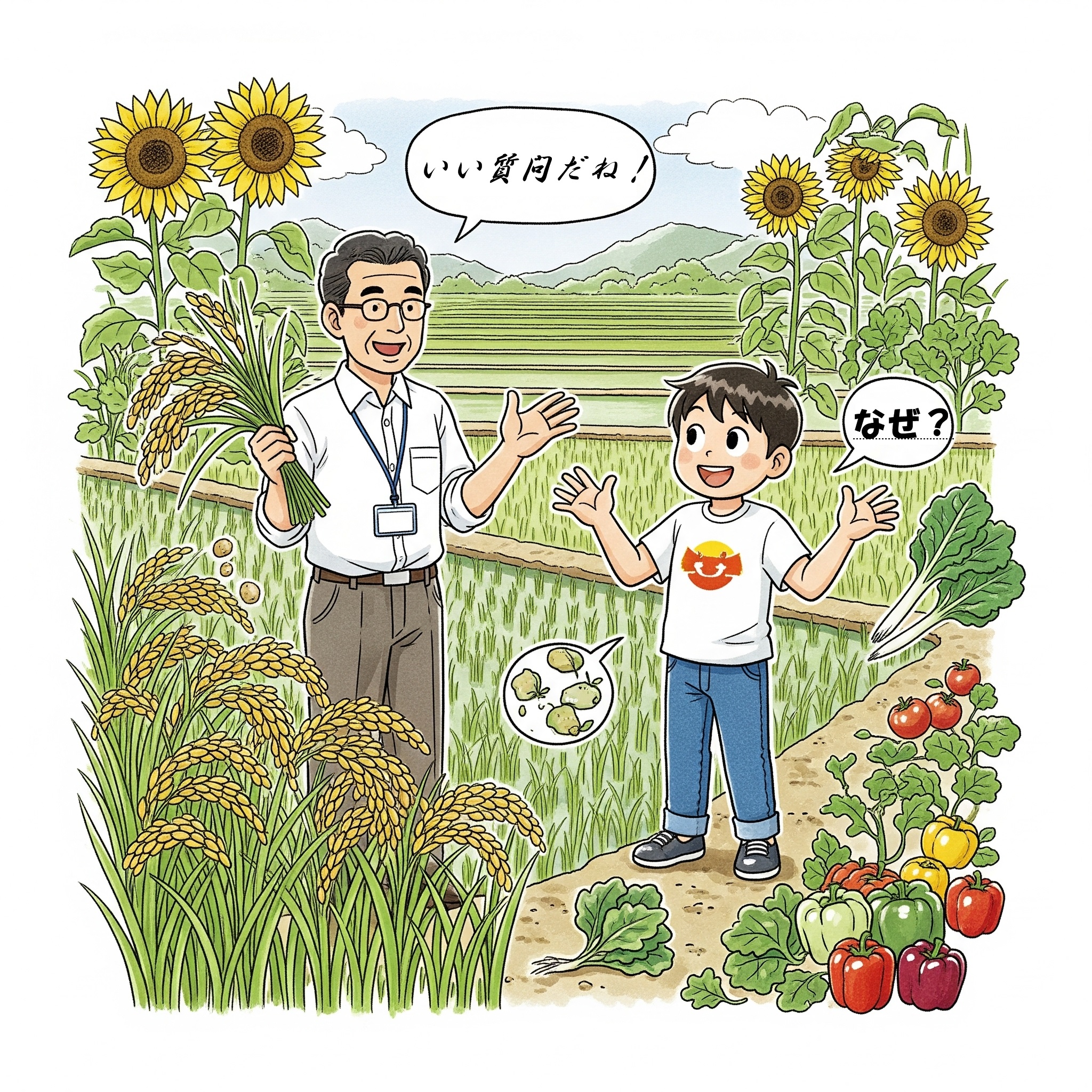 博士と学ぼう！日本のお米の未来